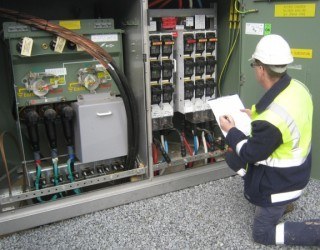 Auditing a kiosk substation